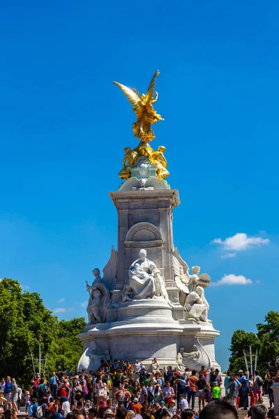 London June 2022 Victoria Memorial Buckingham Palace London Sunny Summer — Stock Photo, Image