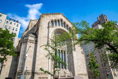 New York City, New York 'taki Temple Emanu-El, ABD