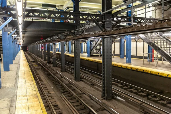 Estação Metrô Velha Manhattan Nova York Eua — Fotografia de Stock