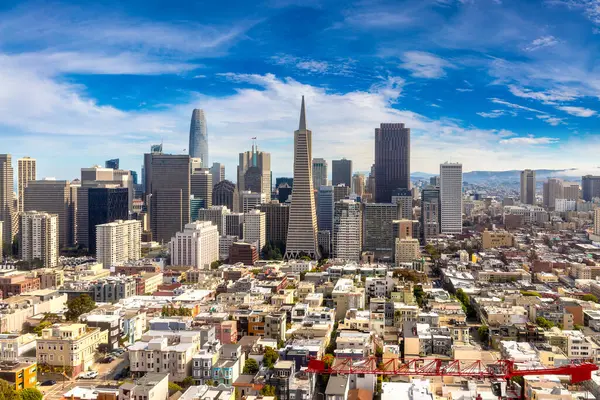 Vista Aerea Panoramica San Francisco California Usa — Foto Stock