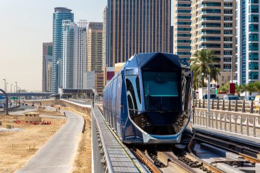 Dubai 'de yeni modern tramvay, Birleşik Arap Emirlikleri