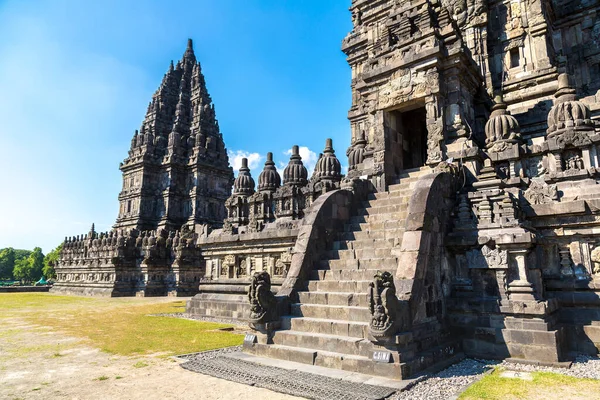 Świątynia Prambanan Pobliżu Miasta Yogyakarta Jawa Środkowa Indonezja — Zdjęcie stockowe