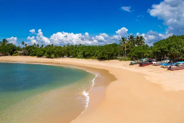 Midigama Tropical Beach Sunny Day Sri Lanka — Stock Photo, Image
