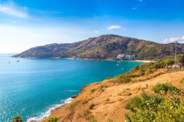 Tayland 'da bir yaz günü Phuket' in panoramik manzarası