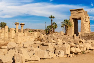 Karnak temple in a sunny day, Luxor, Egypt