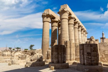 Luxor Temple in a sunny day, Luxor, Egypt