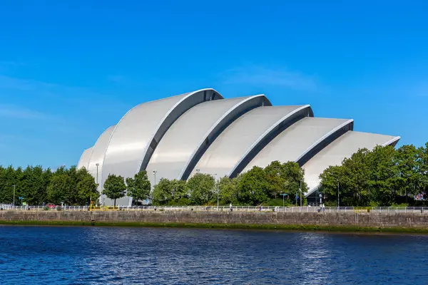 Glasgow June 2022 Scottish Exhibition Centre Sec Armadillo Summer Day — Stock Photo, Image
