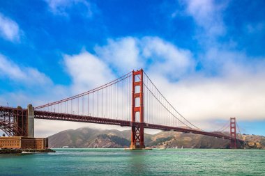 San Francisco 'daki Golden Gate Köprüsü, Kaliforniya, ABD