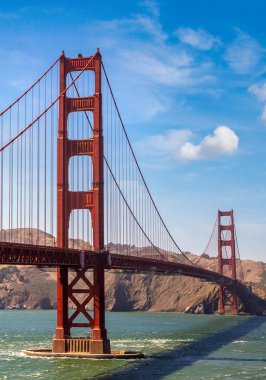 San Francisco 'daki Golden Gate Köprüsü, Kaliforniya, ABD