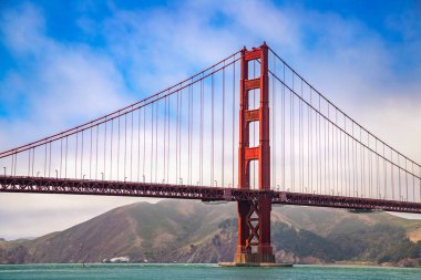 San Francisco 'daki Golden Gate Köprüsü, Kaliforniya, ABD