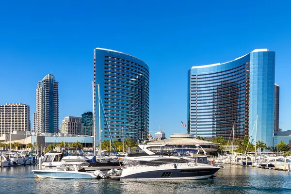 San Diego Körfezi marina bölgesi, California, ABD