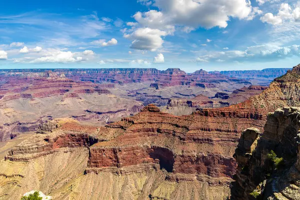 Grand Canyon National Park Slunečného Dne Arizona Usa Stock Obrázky