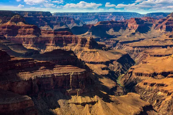Park Narodowy Grand Canyon Słoneczny Dzień Arizona Usa Zdjęcie Stockowe