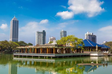 Colombo, Sri Lanka 'daki Seema Malakaya Tapınağı