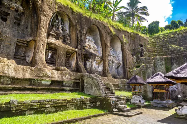 Pura Gunung Kawi Temple Bali Indonesia Sunny Day — Stock Photo, Image