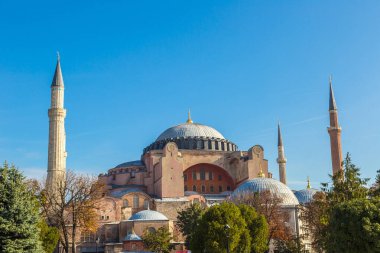 Ayasofya'nın İstanbul ' da bir güzel yaz günü içinde