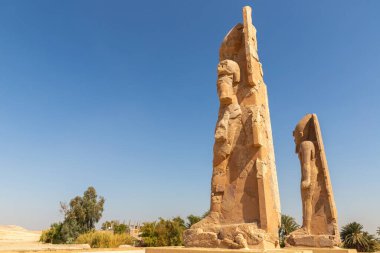 Mortuary Temple of Merenptah in Luxor, Valley of Kings, Egypt in a sunny day