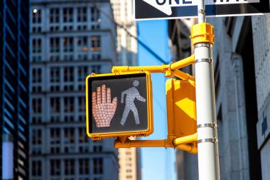 New York City, New York, ABD 'de kırmızı 