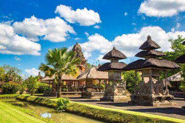 Taman Ayun Tapınağı Bali, Endonezya güneşli bir günde