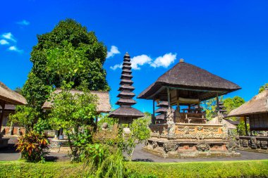 Taman Ayun Tapınağı Bali, Endonezya güneşli bir günde