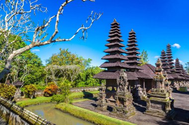 Taman Ayun Tapınağı Bali, Endonezya güneşli bir günde