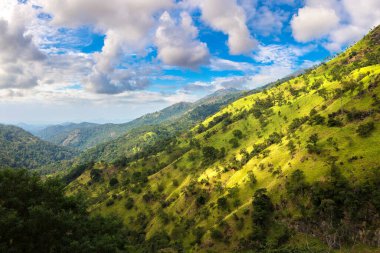 Nature landscape of Ella in a summer day in Sri Lanka
