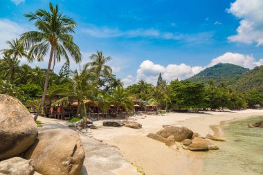 Koh Samui adasındaki Silver Beach, Tayland 'da bir yaz günü