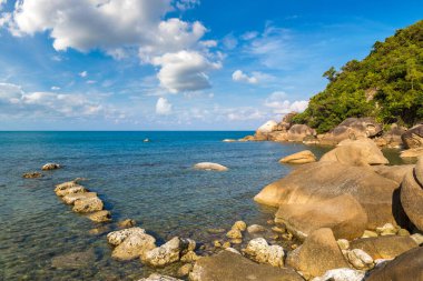 Koh Samui adasındaki Silver Beach, Tayland 'da bir yaz günü
