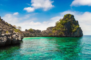 Koh Haa Adaları, Tayland Güneşli bir günde