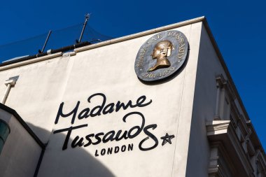 BİRLİK KINGDOM - 26 Haziran 2022 Londra 'daki Madame Tussauds Balmumu Müzesi güneşli bir günde, İngiltere