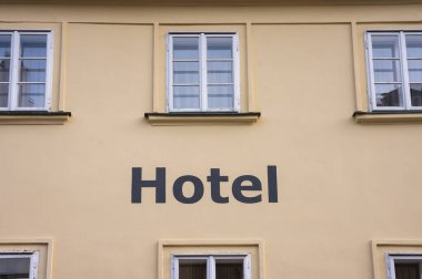 Eski kasabadaki yazıt oteli, yıldızlı otel, tarihi yer, Prag, Avrupa