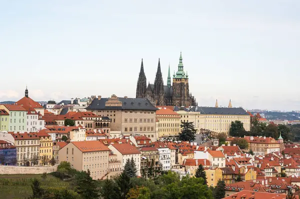 Vitus Katedral Landemerke Praha Historie Arkitektur – stockfoto