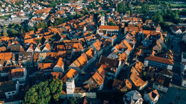 Almanya, Baden-Wuerttemberg, Wangenim Allgeu, Ravensburg Kapısı, Herrenstrasse, 14. yüzyıldan kalma geçit.