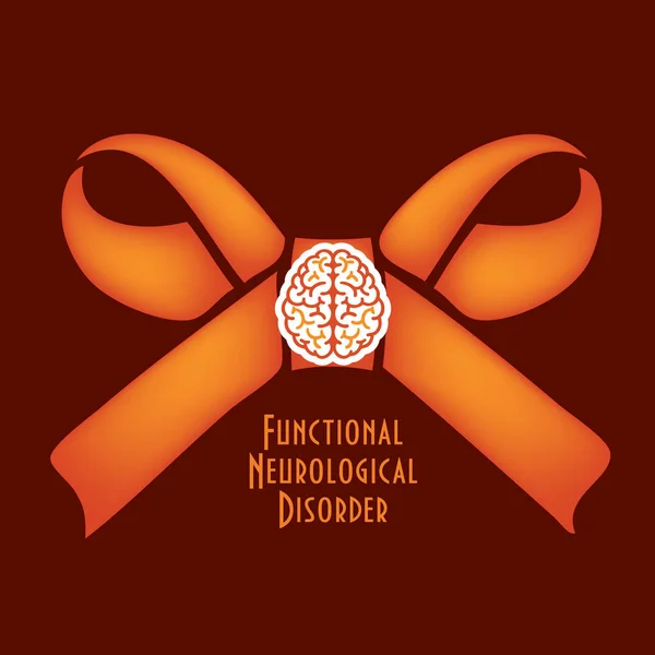 Problems Functioning Nervous System Belongs Field Medicine Functional Neurological Disorder — Stock Vector