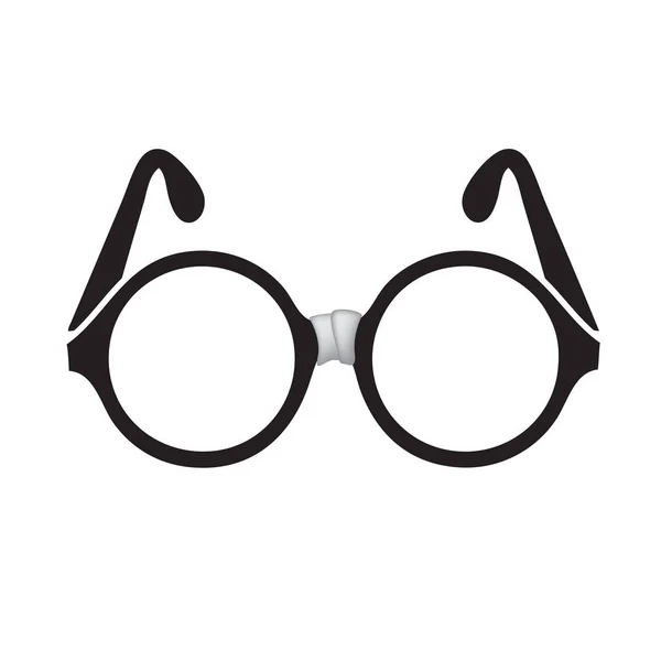 Glasses Loser Repaired Frames — Stock Vector