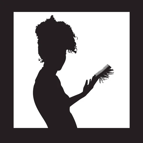 Векторні Ілюстрації Пов Язані Втрата Волосся — стоковий вектор