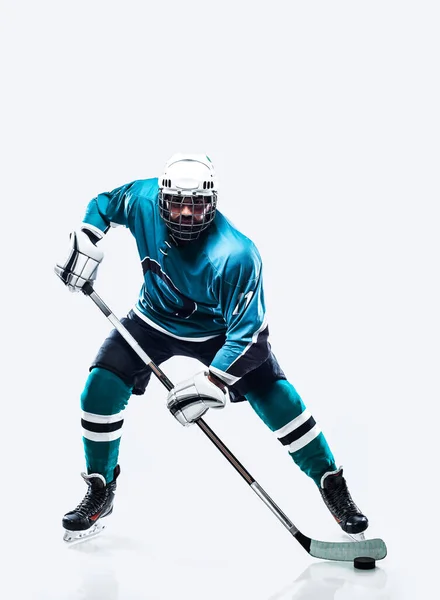Joueur Hockey Sur Glace Télécharger Photo Haute Résolution Pour Publicité — Photo