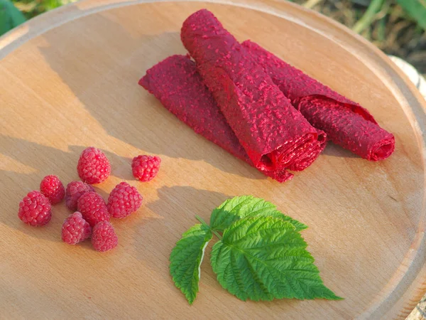Raspberry Sweets Prepared — Stock Photo, Image