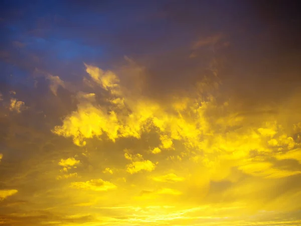 Obloha Zapadajícího Slunce Jemné Odstíny Zapadající Oblohy — Stock fotografie