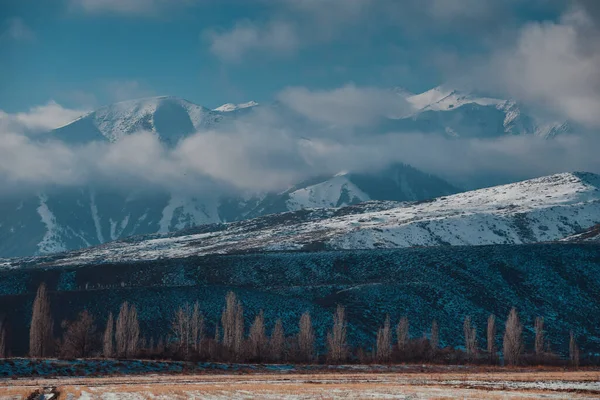 Mountains Winter Kyrgyzstan Landscape — Stock Photo, Image