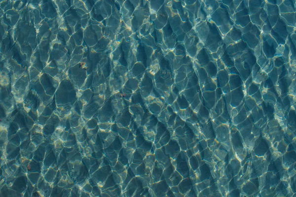 Επιφάνεια Καθαρού Θαλασσινού Νερού Κύματα — Φωτογραφία Αρχείου