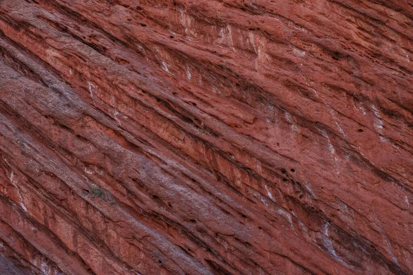 Texture Gros Plan Montagne Rouge — Photo