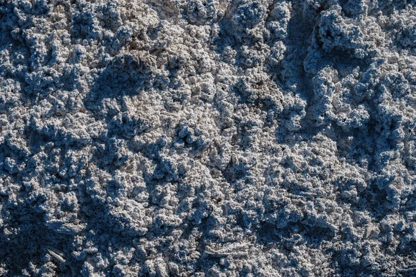 Oberfläche Eines Ausgetrockneten Salzsees — Stockfoto