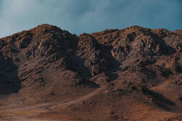 Bergslandskap Hösten Vid Solnedgången — Stockfoto