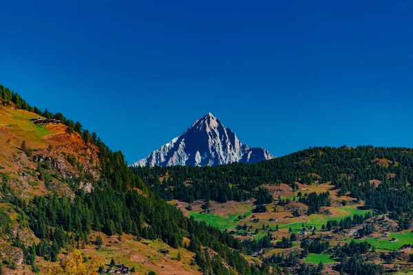 Alpes Montagnes Été Paysage Pittoresque — Photo