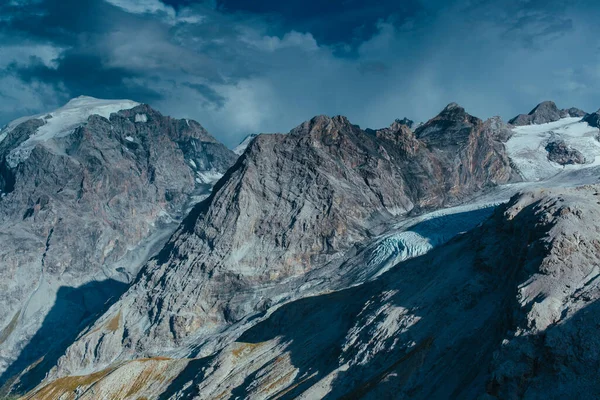 Hochalpenberge Mit Gletscher — Stockfoto