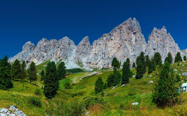 Bela Paisagem Montanhosa Dolomite Alps Itália — Fotografia de Stock