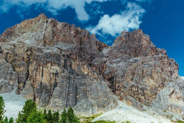 Живописный Горный Пейзаж Доломитных Альпах Италия — стоковое фото