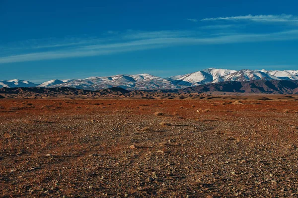 Krajobraz Jesiennych Gór Kirgistanie — Zdjęcie stockowe