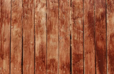 Wooden planks abstract background red colors